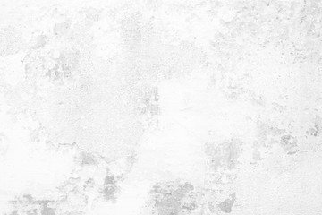 White Grunge Concrete Wall Background.