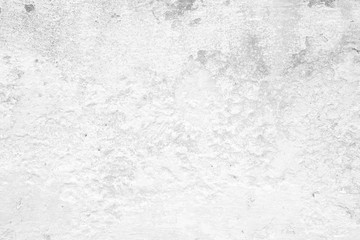 White Grunge Concrete Wall Background.