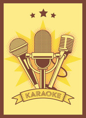 karaoke retro style