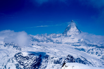 Naklejka na ściany i meble Mt.Matterhorn in Zermatt