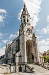 Fototapeta na wymiar Basilique de la visitation à Annecy 