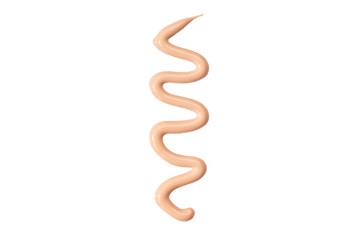 Concealer, embossed snake on a white background - isolate