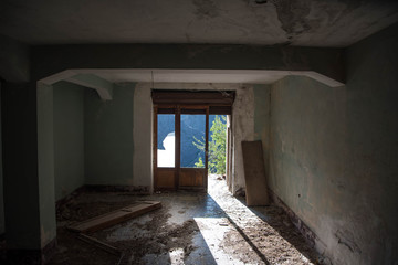 Obraz premium castle village entrance