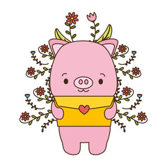cute piggy cartoon
