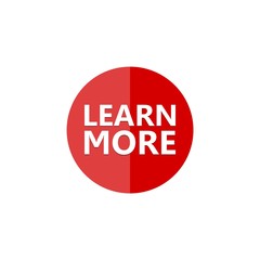 Learn more icon, sign, button, logo