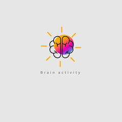 Brain activity, mental health