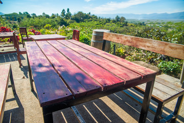 Obraz premium Red Mountain Winery in Inle Lake, Myanmar.