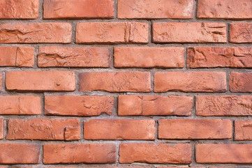 texture abstract background red brick wall