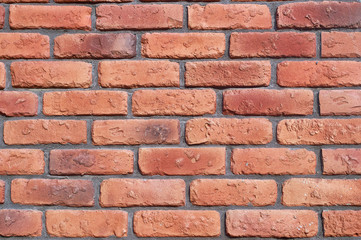 texture abstract background red brick wall