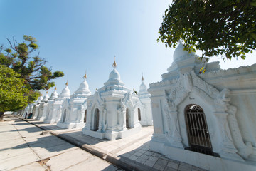 Temples in Mandalay, Myanmar.