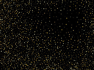 Golden glitter sparkle bubbles champagne particles