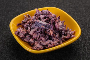 Cole slaw salad with cabbage