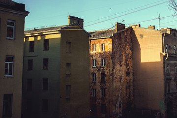 the old courtyards of the streets