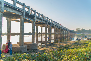 Obraz premium Temples in Mandalay, Myanmar.