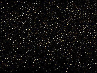 Golden glitter sparkle bubbles champagne particles