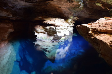 Poço Azul, Brasil