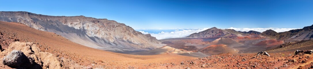 Fototapeta na wymiar Haleakala Crater Panorama, Maui
