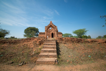 Templo budista em Bagan, Myanmar