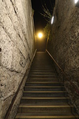Fototapeta na wymiar Stairway in Paris