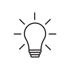 Light Bulb line icon