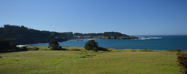 Coastal Impressions from Mendocino from April 28, 2017, California USA