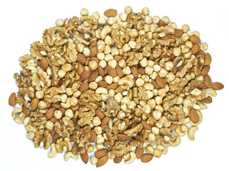 raisins nuts almonds cashews hazelnuts walnut mix platter texture