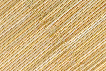 even number of toothpicks, natural wood texture - for striped background, short focus, toning, haze