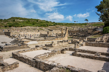 Ancient City Of Kamiros in Rhodes island, Greece