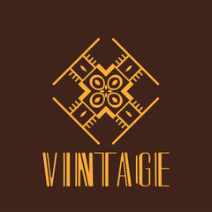 Modern Art Deco Logo