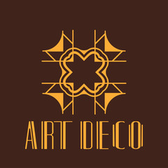 Modern Art Deco Logo