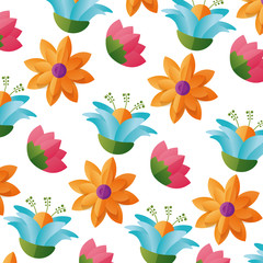 flowers foliage nature