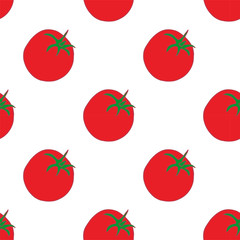 Tomato seamless pattern