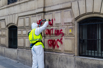 Cleaning up Graffiti