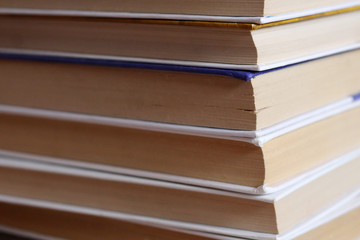 Set of old paper books