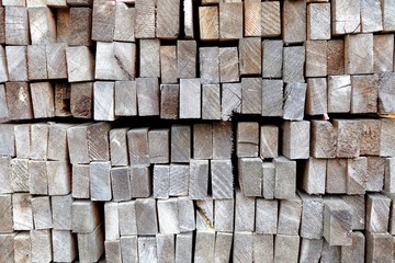 Stack of Cutting Wood Background.