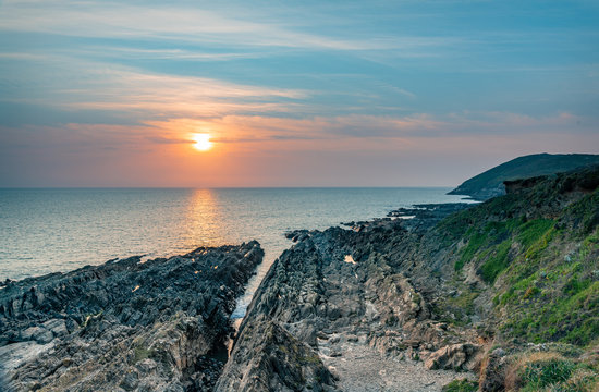 Sunset, Croyde, Devon, England