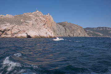 Black sea coastline