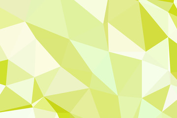 yellow geometric rumpled triangular low poly origami style gradient illustration graphic background.
