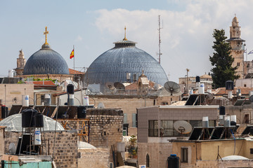 Obraz premium Nice panorama of the city of Jerusalem