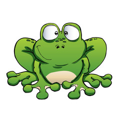 Happy frog