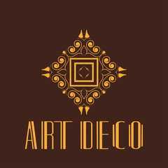 Modern Art Deco Logo