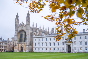 Fototapeta premium View of King's College, University of Cambridge.