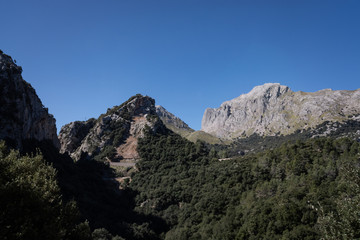 Sierra de Tramuntana, isla de Mallorca. Islas Baleares, España.	