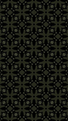 Ornate geometric pattern and abstract multicolored background