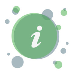 Info button illustration