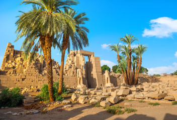 Fototapeta premium Ruins in the Karnak temple