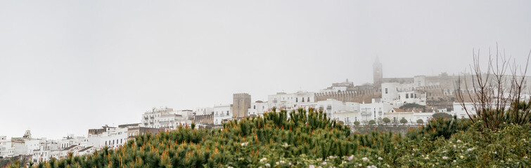 White houses of Vejer, little town in andalusia, Spain 