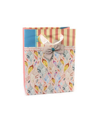  Paper bag for gifts, purchases on a white background