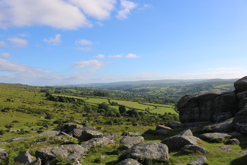 Fototapeta na wymiar Devon Landscape