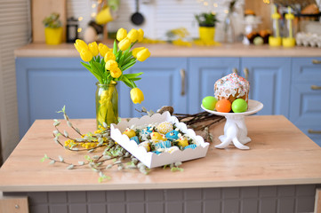 easter table setting